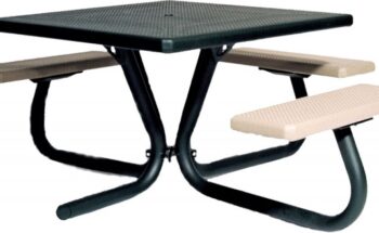 LG Amenities Clasic Series ADA Square Picnic Table