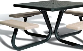 LG Amenities Clasic Series Square Picnic Table