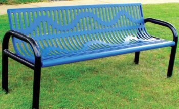LG Amenities First Avenue Series 6 PVC Coated Bench