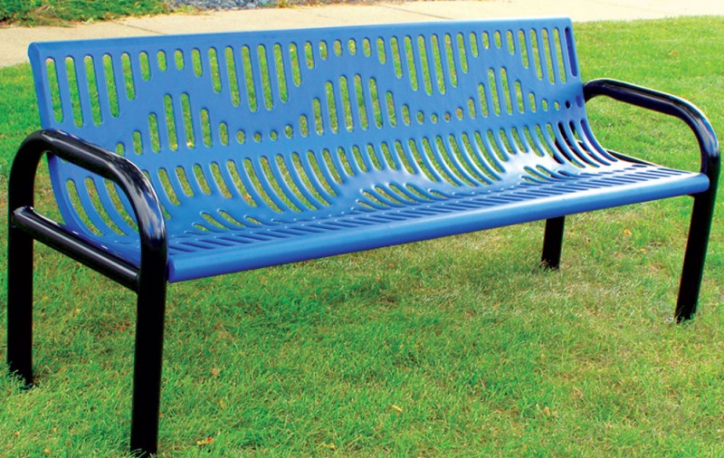 LG Amenities First Avenue Series 6 PVC Coated Bench