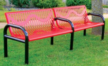 LG Amenities First Avenue Series 8 PVC Coated Bench