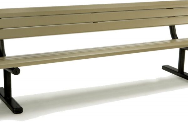 LG Amenities Park Series 8 PVC Bench With Back