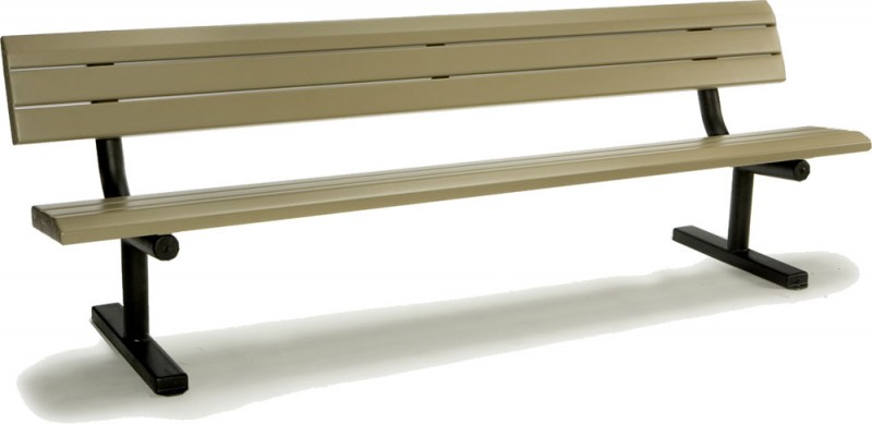 LG Amenities Park Series 8 PVC Bench With Back