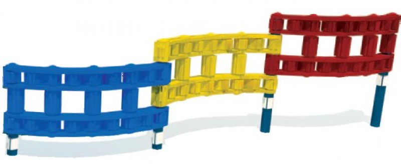 LG Stand Alone Dragons Tail 3panel climber