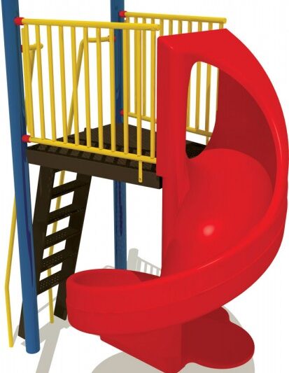 LG Stand Alone 6 Foot Stand Alone 360 Cobra Slide