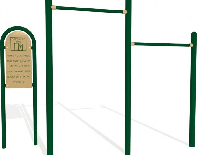 LG fitness pull up bar