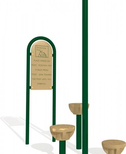 LG fitness streching post