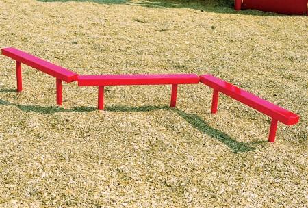 Stand Alone Zig Zag Balance Beam