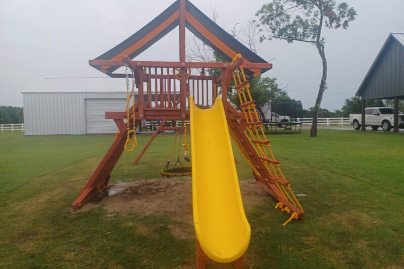 5.5 Jaguar Playcenter | Small Backyard Playsets | Tree Frogs