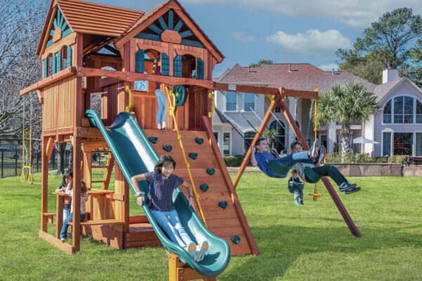 5.8 MegaDeck Fort Config 2 w/Treehouse Panels