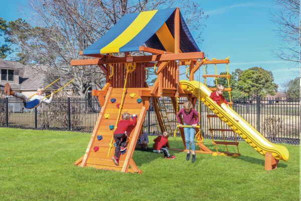 Compact backyard playsets deals