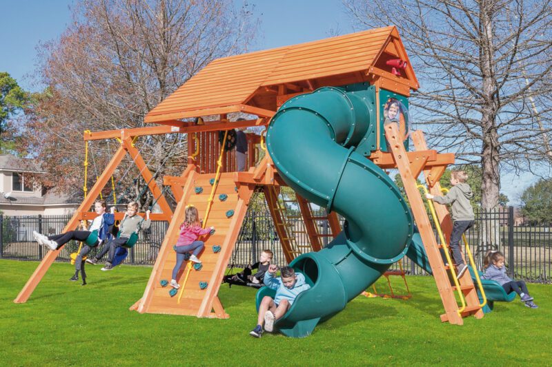 6.5 Jaguar Playcenter Config 5 w/Wood Roofs