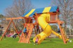 7.4 Jaguar Playcenter Config 5 w/Tarps and Spiral Slide