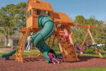 7.4 Jaguar MegaSized Playcenter w/R&R Cabin and Spiral Slide