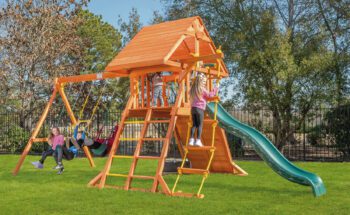 Toucan Playcenter with Wood Roof