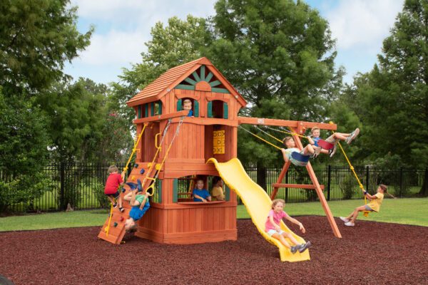 parrot island fort w treehouse and playhouse panels scaled