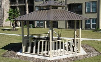 hexagon metal shelters