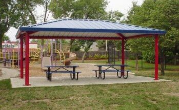 hip roof metal structure