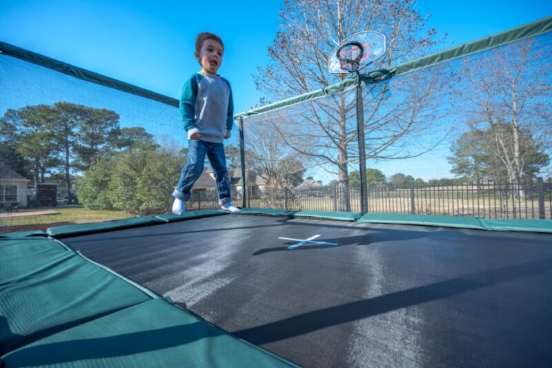 10 x 17 Rectangle Trampoline | Tree Frogs Showrooms