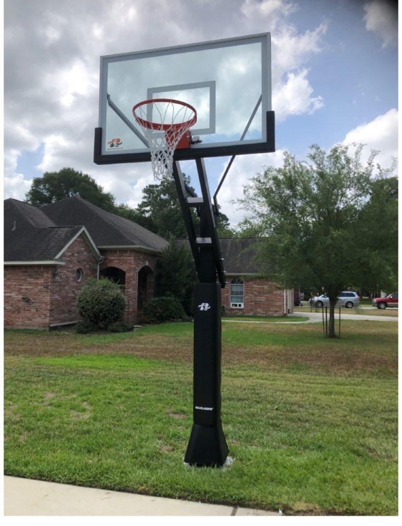 Ryval Hoops Magnolia TX Basketball Hoop Install 1
