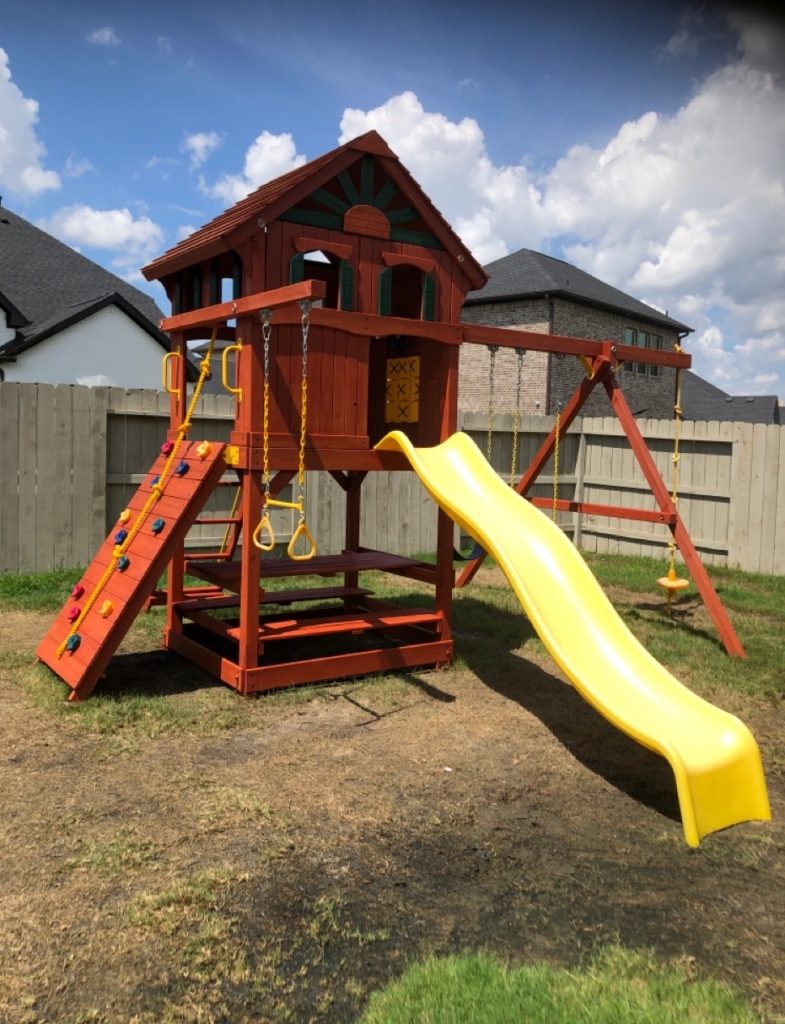 Wooden Swing Sets Professional Installation Tree Frogs Showrooms