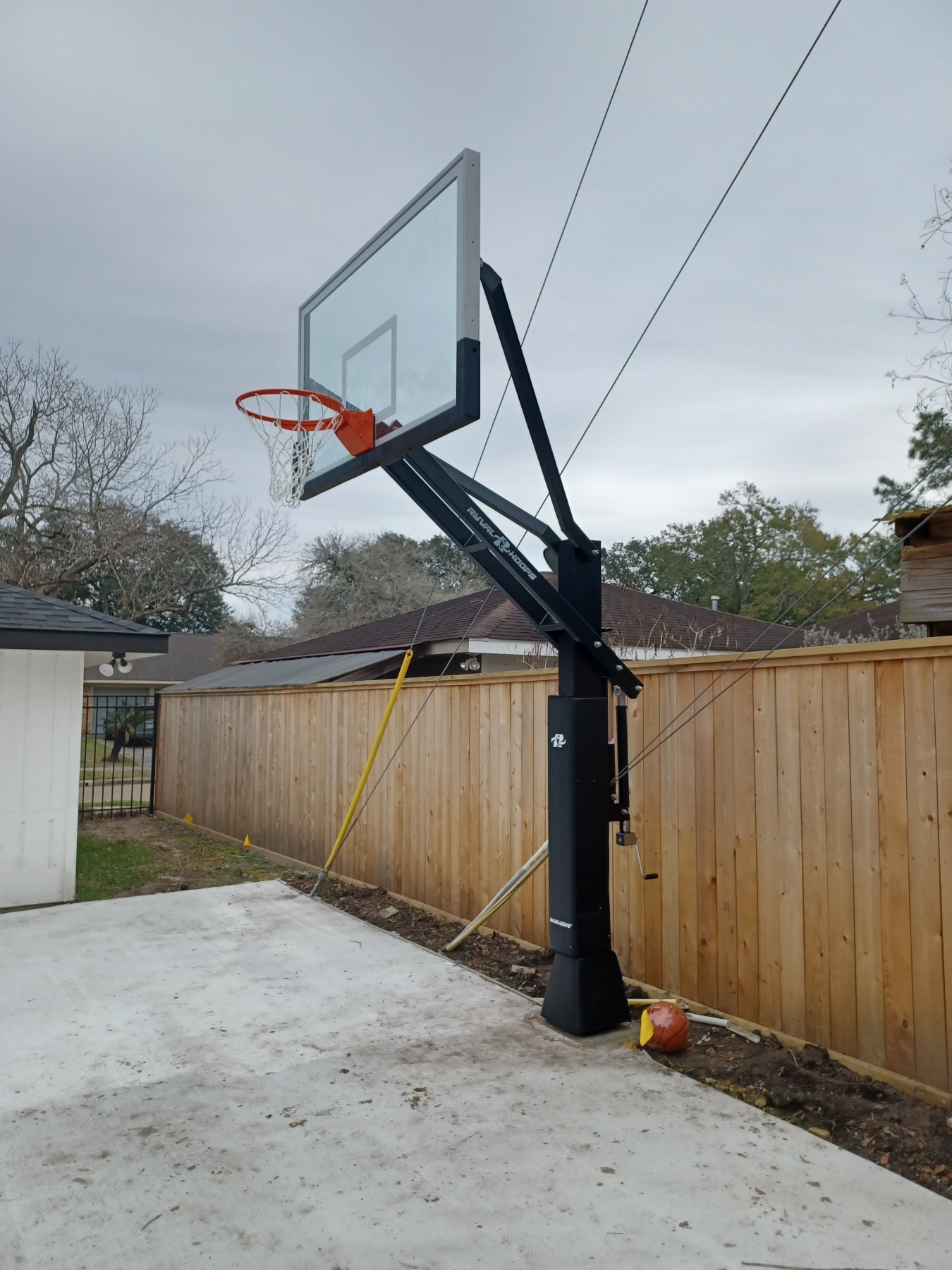 Backyard basketball deals hoop