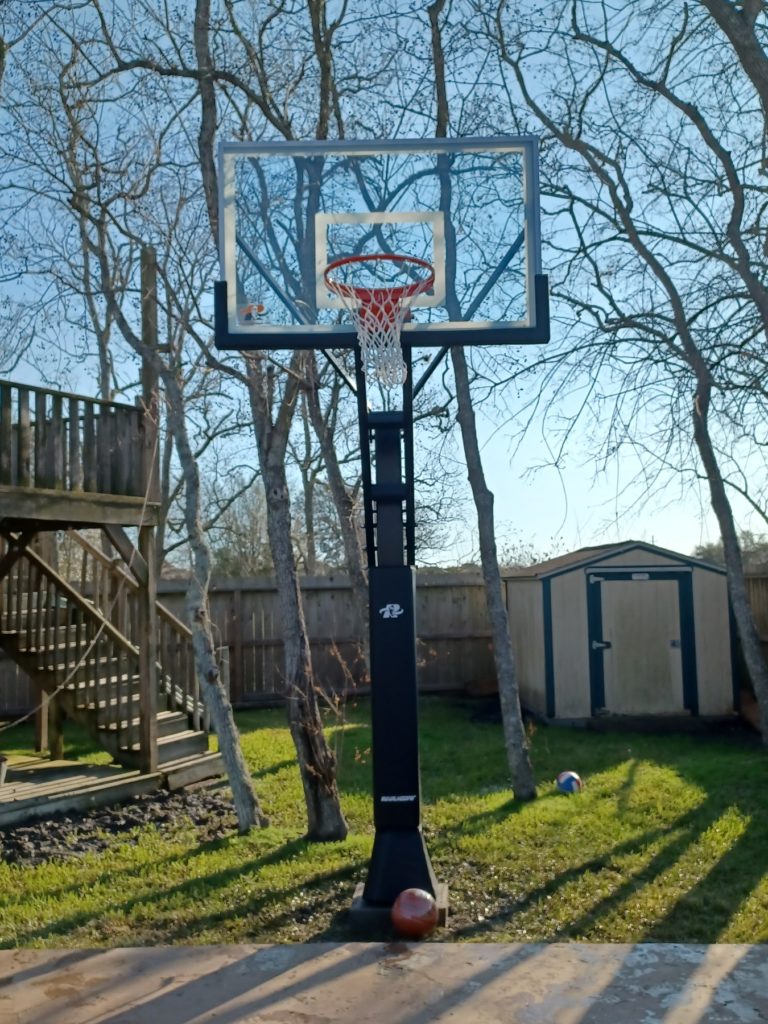 League City TX hoops install 1