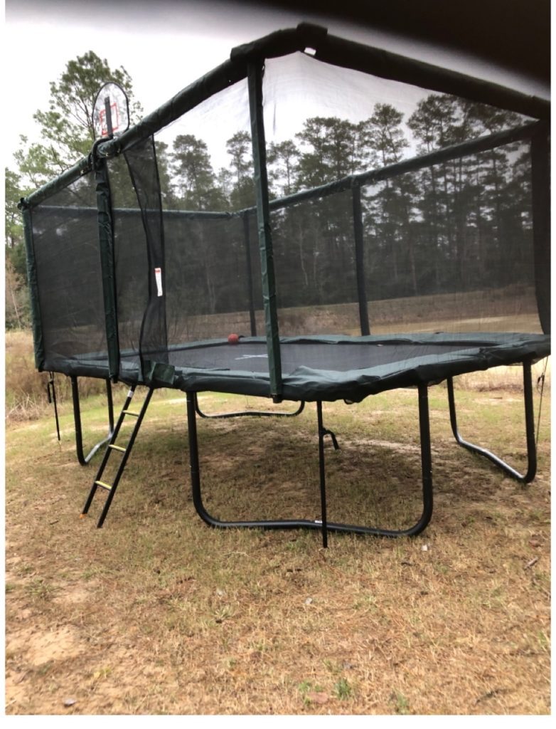 Magnolia TX trampoline install 1