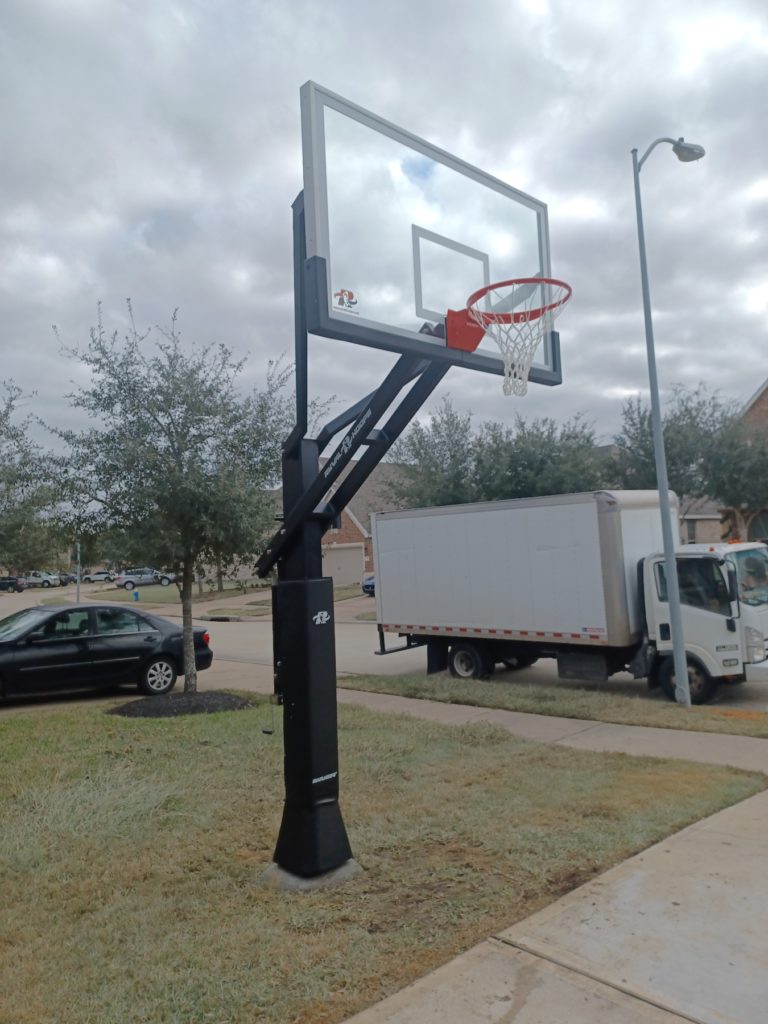 Richmond TX hoop install 1