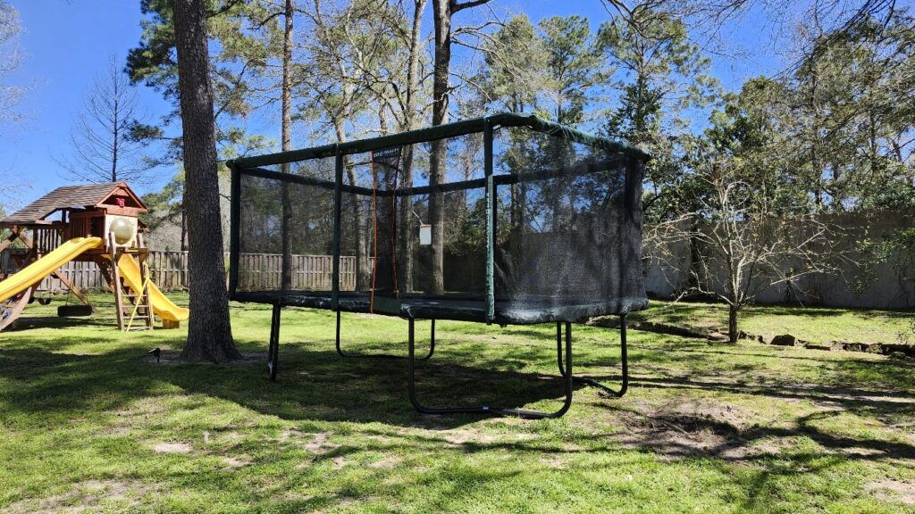 Humble TX 1 Trampoline Install