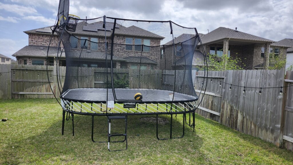 Spring TX 1 Trampoline Install