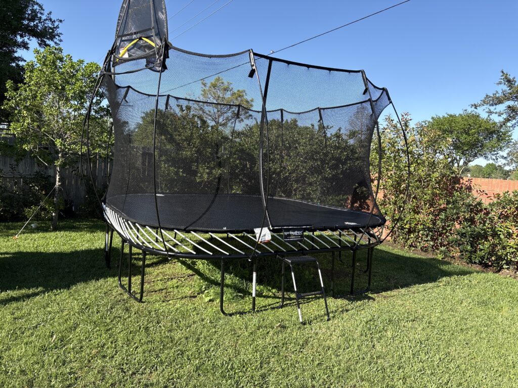 Pearland TX 1 Trampoline Install