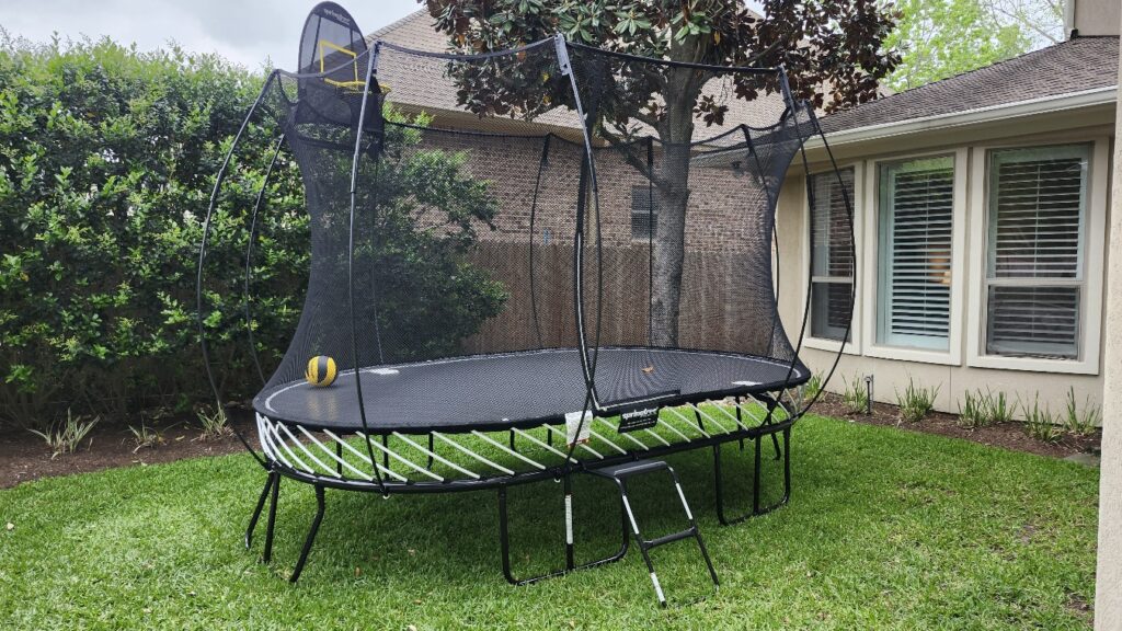 Spring TX 1 Trampoline Install