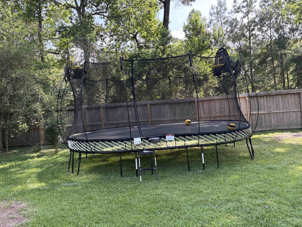 Spring TX 1 Trampoline Install