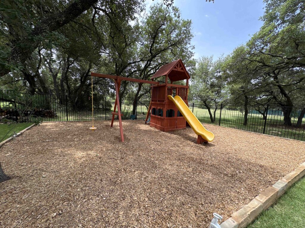 Leander TX 1 Tree Frogs Swing Sets Install