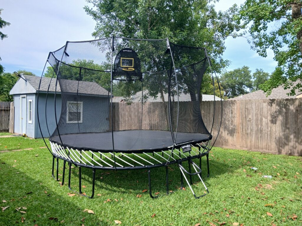 Pasadera TX 1 Trampoline Install