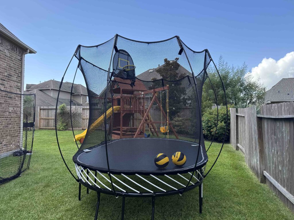 Friendswood TX 1 Trampoline Install