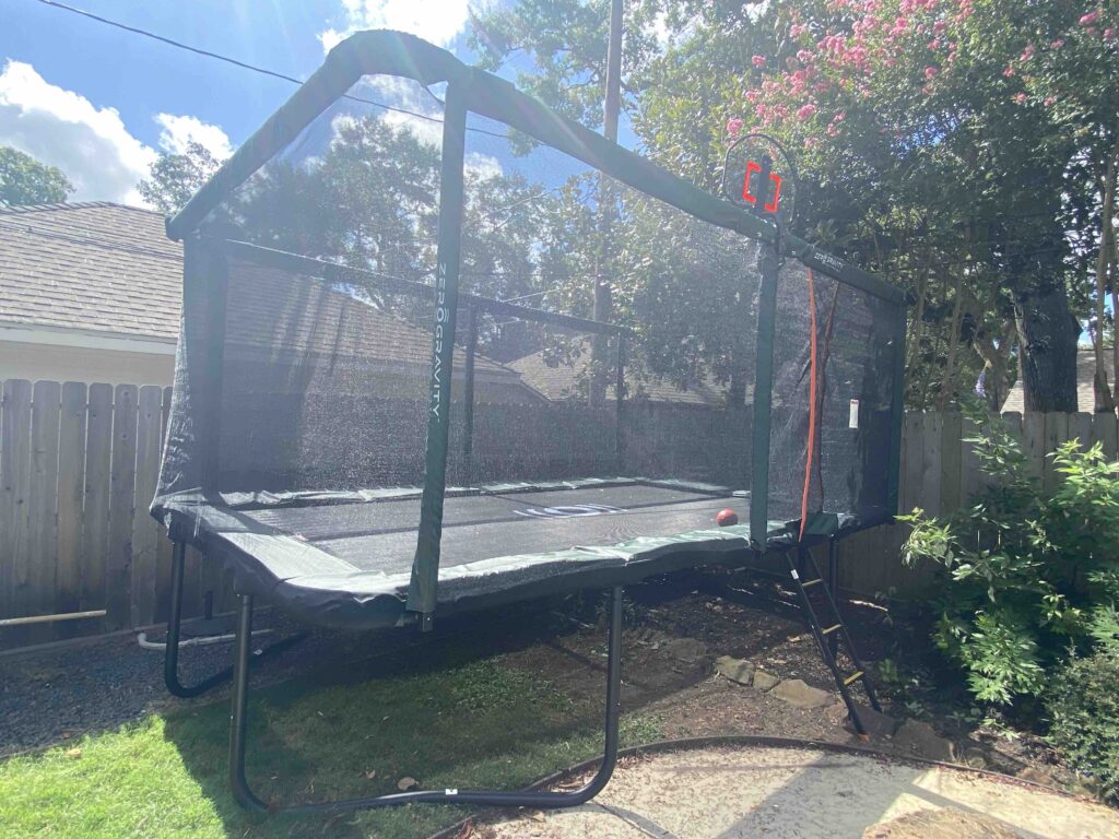 Houston TX 1 Trampoline Install