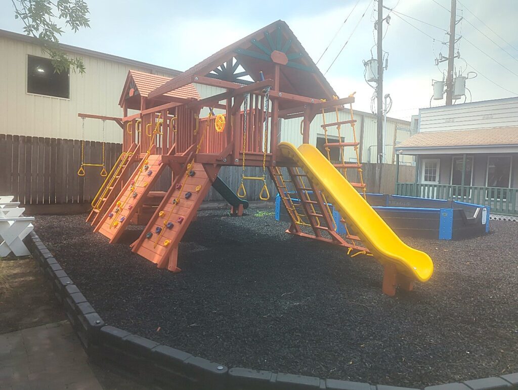 Humble TX 1 Tree Frogs Swing Sets Install