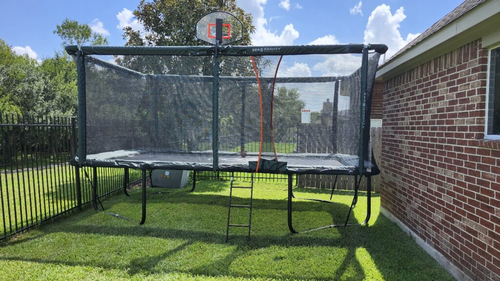 Friendswood TX 1 Trampoline Install