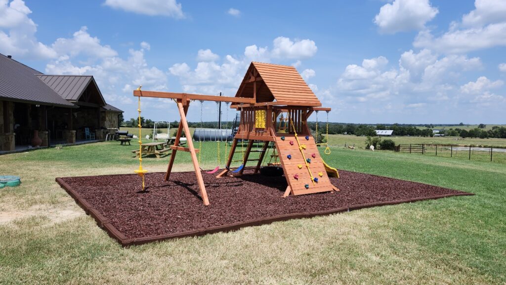 Lincoln TX 1 Tree Frogs Swing Sets Install