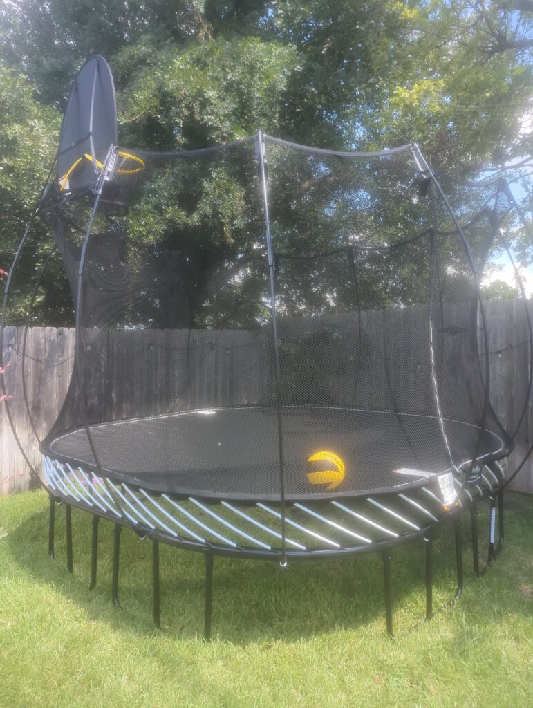 Katy TX 1 Trampoline Install