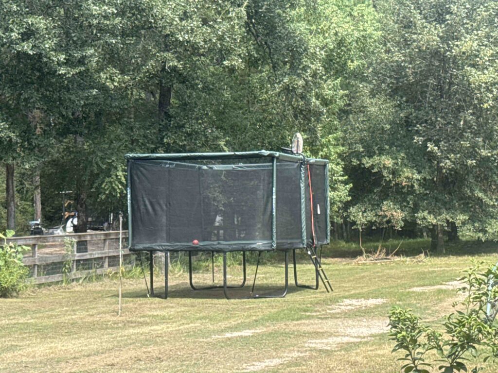 Magnolia TX 1 Trampoline Install