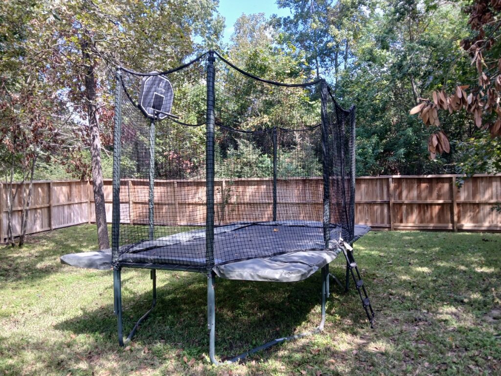 Mont Gomery TX 1 Trampoline Install