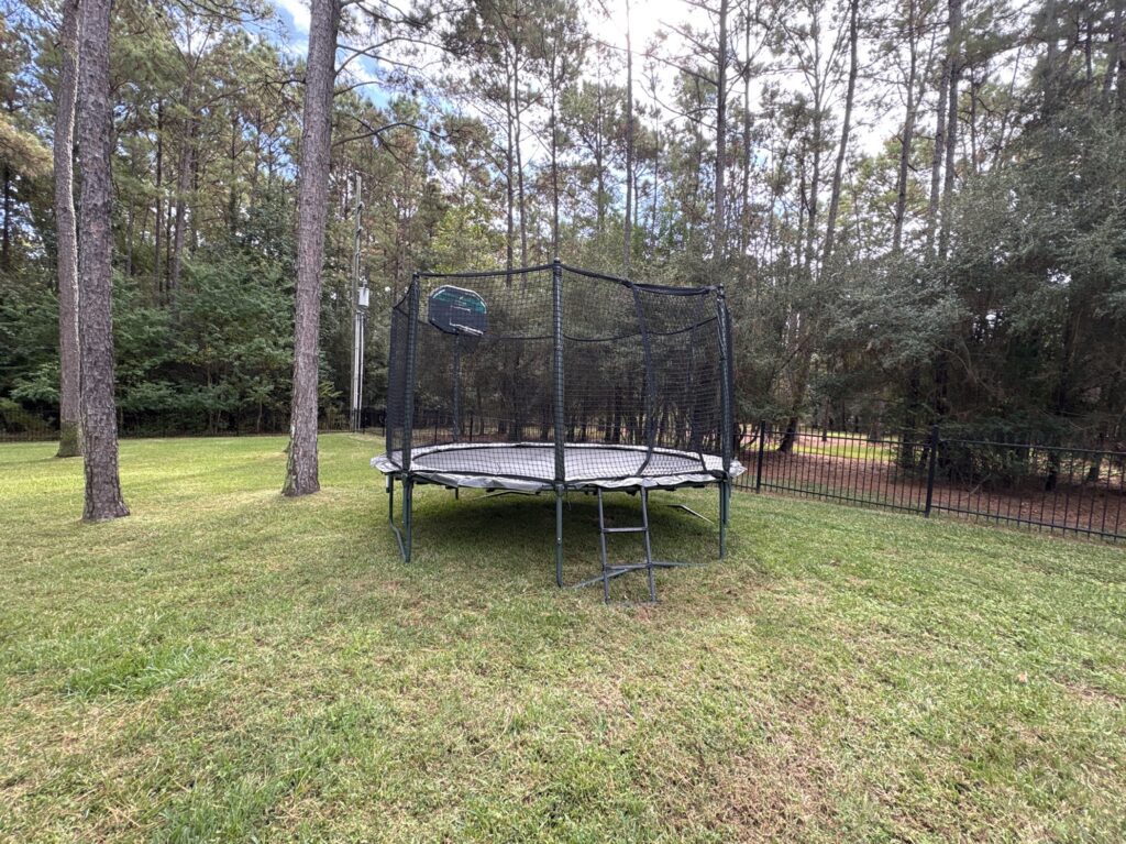 Magnolia TX 1 Trampoline Install