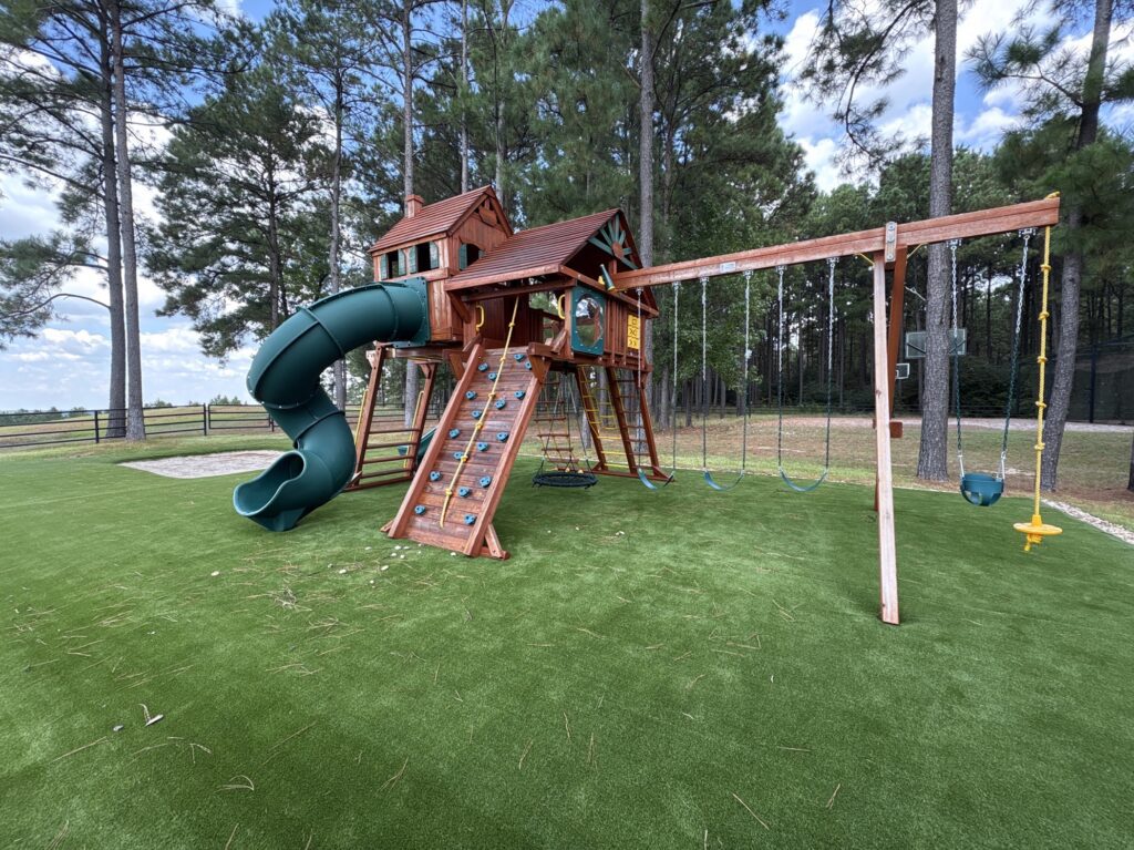 Trinity TX 1 Tree Frogs Swing Sets Install