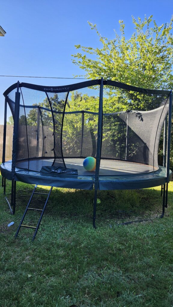 Houston TX 1 Trampoline Install