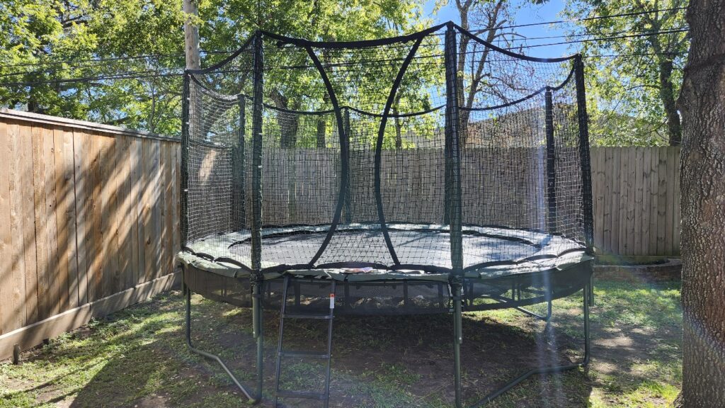 Houston TX 2 Trampoline Install