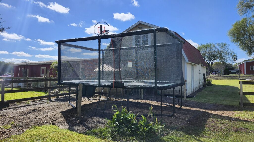 Manvel TX 1 Trampoline Install