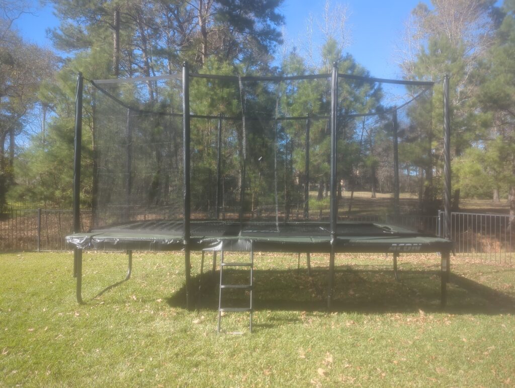 Magnolia TX 1 Trampoline Install
